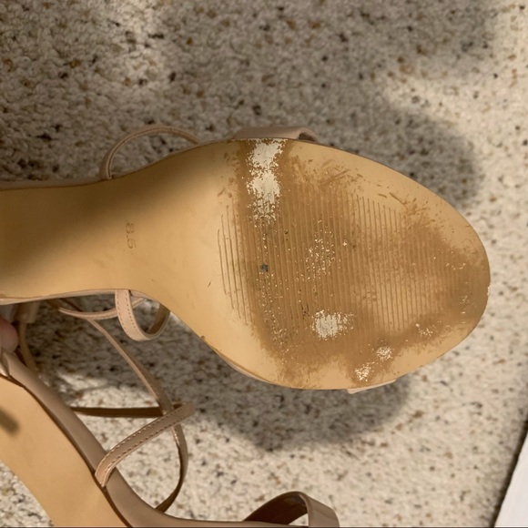STEVE MADDEN heel Feliz nude size 8.5 - Picture 11 of 13